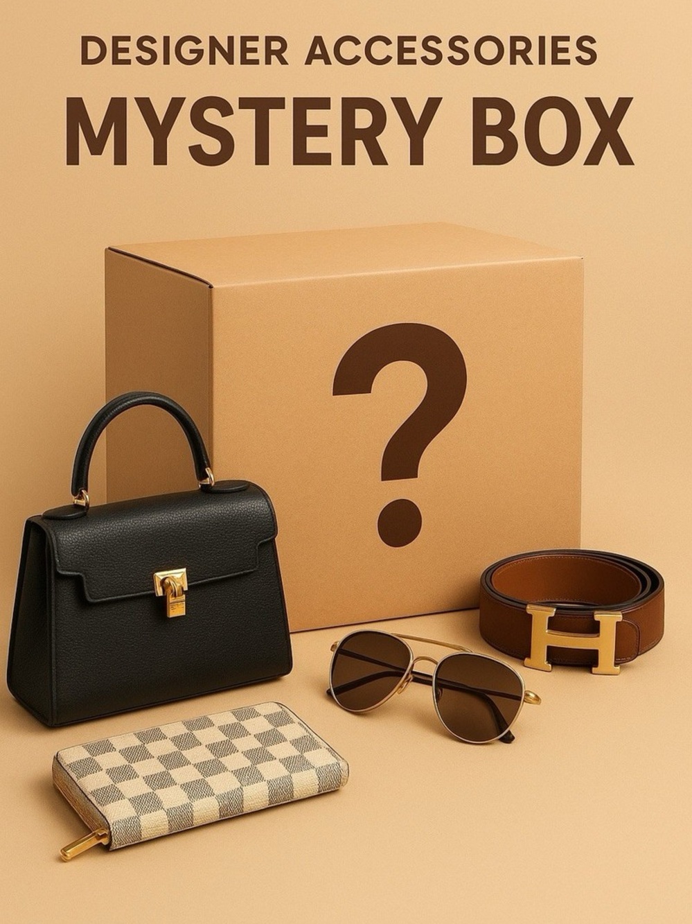 Designer Accessories Mystery Box - BEST DEAL ON POSHMARK !